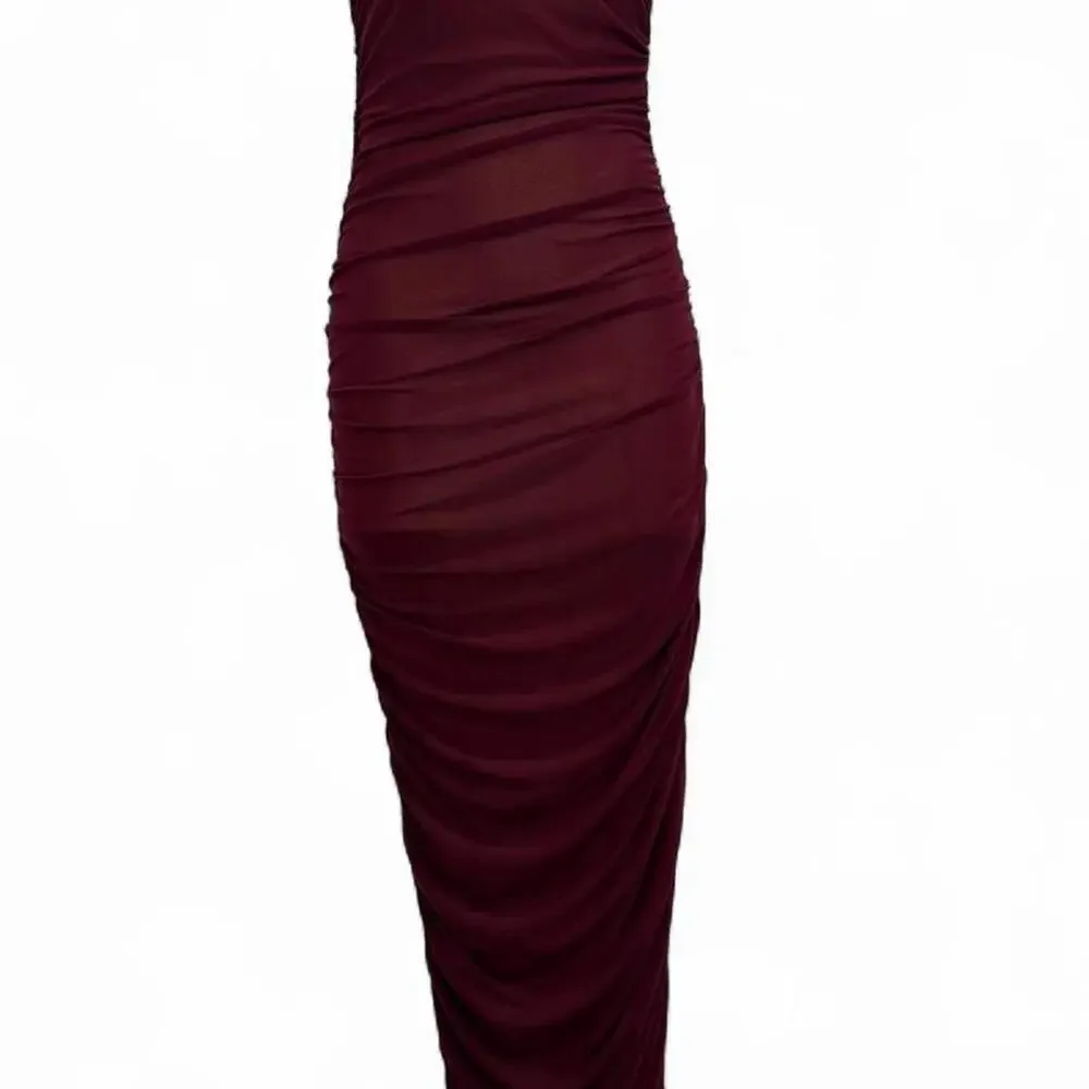 Superdown Revolve Shelley Maxi Dress in wine red - Picture 4 of 6